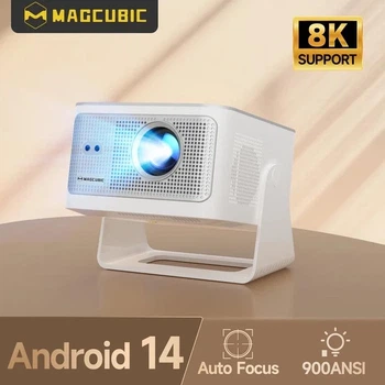 Проектор Magcubic HY350 Max 8K портативний: 900 ANSI, Android 14, 20000:1, Wi-Fi 6+BT, до 150" зображення