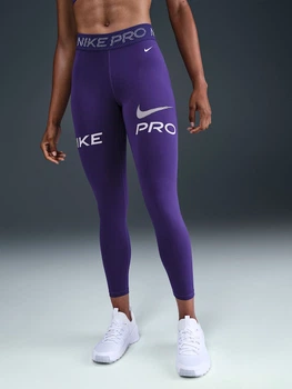 Спортивні легінси для фітнесу високі жіночі Nike W Np 365 Mr 7/8 Tight Tt Grx HV2306-547 L Фіолетові (0198484610089)