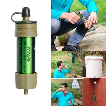 Портативний фільтр для води Miniwell L630, туристичний переносний очищувач