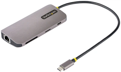 Stacja dokująca Startech USB-C 100W PD / HDMI 4K 60Hz / 3 x USB-A  / GbE/ SD / MicroSD (115B-USBC-MULTIPORT)