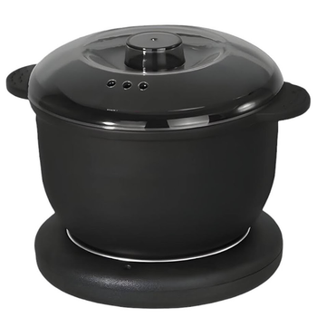 Баночный воскоплав YSM-3001A на 100W 300 мл (черный) для депиляции и разогрева воска с силиконовой чашей