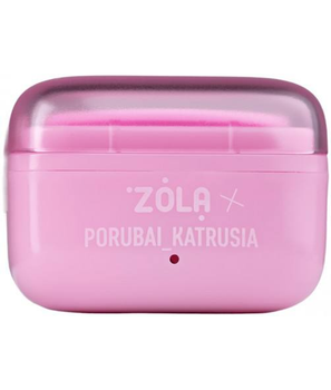 Банковый мини-воскоплав ZOLA Porubai_Katrusia розовый + 3 силиконовые чаши – для разогрева воска