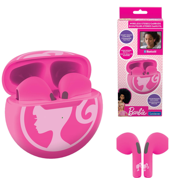 Безпровідні навушники Lexibook HPBT05BB Barbie Pink (3380743097497)
