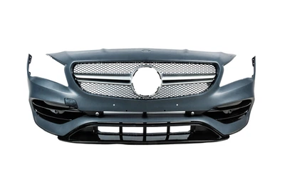 Передний бампер в сборе (стиль CLA45 AMG) для Mercedes CLA C117 2013-2019 гг
