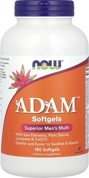 Мультивітамінний комплекс для чоловіків NOW Foods Adam Male Multi 180 капсул (733739038814)