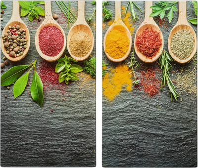 Захисні пластини для плити Zeller 2 шт 27 x 47 см (4003368263199)