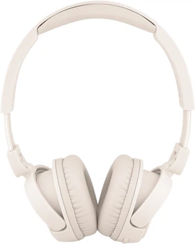 Słuchawki Guess Metal Logo Script Beige (GUBHV6SCE)