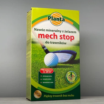 Добриво Planta для газону від моху гранули 1 кг