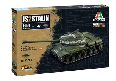 Збірна модель 1:56 танк JS2 STALIN І Italeri 25764