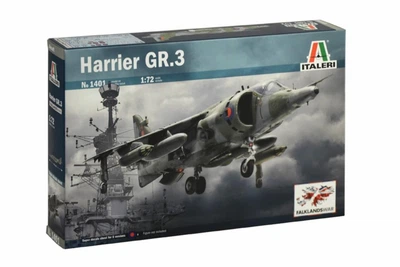 Збірна модель 1:72 винищувач Harrier GR.3 Falklands war Italeri 1401