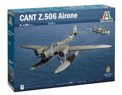 Збірна модель 1:72 бомбардувальник Cant Z 506 Airone Italeri 1360
