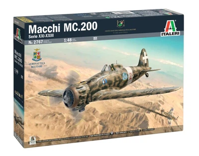 Збірна модель 1:48 літак Macchi C.200 Serie XXI-XXIII Italeri 2767