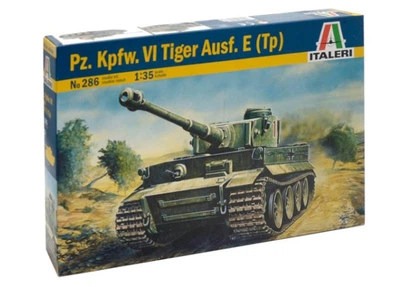 Збірна модель 1:35 танк Tiger I AUSF. E / H1 Italeri 0286