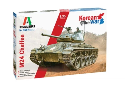 Збірна модель 1:35 танк M24 Chaffee Корейська війна Italeri 6587