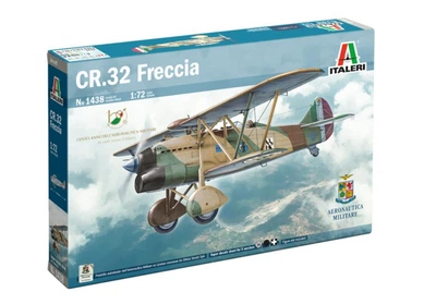 Збірна модель 1:72 біплан CR.32 Freccia Italeri 1438