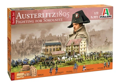 Збірна модель 1:72 бойовий набір Austerlitz 1805 - Battle Set Italeri 6071