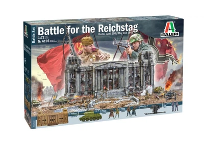 Збірна модель 1:72 битва за Рейхстаг 1945 - бойовий набір Italeri 6195