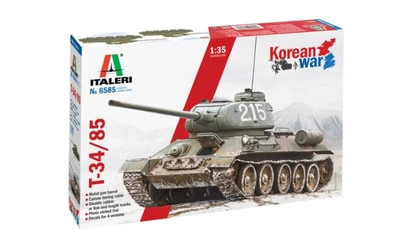 Збірна модель 1:35 танк Т-34/85 Корейська війна Italeri 6585