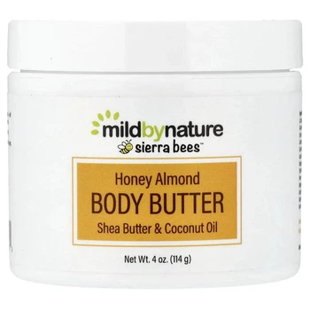 Масло для тіла з медом і мигдалем Mild By Nature Honey Almond Body Butter, 114 г