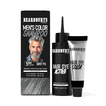 Шампунь камуфлирующий Beardburys Men's Color Shampoo Grey 9G серый