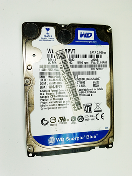 Жорсткий диск 2.5" 320Gb WD WD320BPVT Б/В
