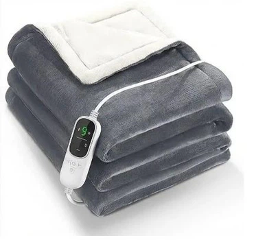 Электрическое одеяло с подогревом ElectricBlanket, 130х180 см, + Таймер