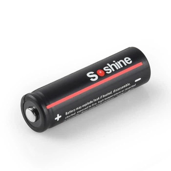 Акумулятор литий-ионный (Li-Ion) Soshine AA-1.5-3300, AA/(HR6), 3300mWh, 1.5V, поштучно