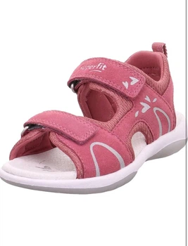 Детские кожаные босоножки Superfit Sunny 32р девочке розовый