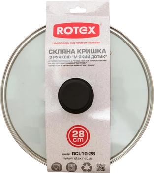 Крышка стеклянная Rotex 28 см (RCL10-28)