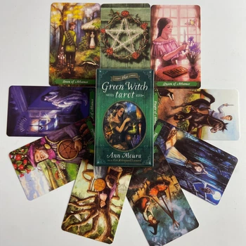 Карты таро Зеленой Ведьмы, уменьшенная (The Green Witch Tarot)