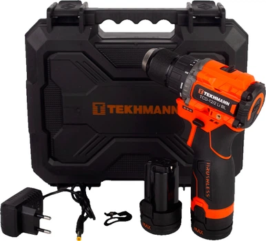 Шурупокрут акумуляторний Tekhmann TCD-12/2 Li BL (854606)