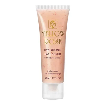 Скраб для обличчя з гіалуроновою кислотою Yellow Rose Hyaluronic Face Scrub 50 мл