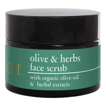 Скраб для лица Оливки и травы Yellow Rose Olive & Herbs Face Scrub 50 мл