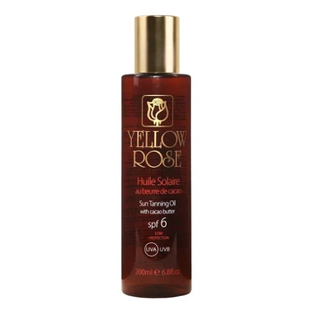 Масло для загара Yellow Rose Huile Solaire SPF 6 200 мл