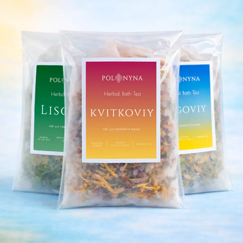 Набір чайних пакетиків для ванни Bath tea, розмір XL 20*30 см. Набір подарунковий з 3х видів чаю.
