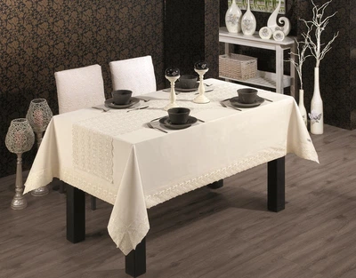 Скатерть Тabe. Joie Collection Krem-160х220 см