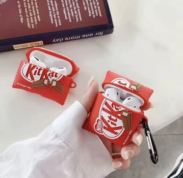 Чохол для Apple AirPods 4,чохол для еїрс 4 KitKat, 3D case Airpods 4