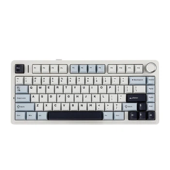 Клавіатура бездротова AULA F75 Blue