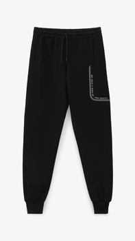 Спортивні штани однотонні для хлопчика Atescan 2527 164 см Чорний shop (2000999423130)