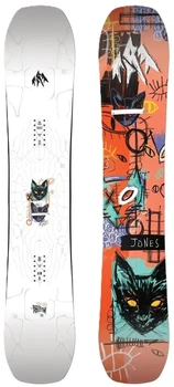 Сноуборд Jones Rally Cat FW 25-26 Wide 159 White/Orange (1033-JNS J.26.SNM.MND.XX.159W.)