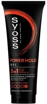 Żel do włosów Syoss Men Power Hold Ultra Strong 250 ml (9000100654074)