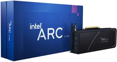 Видеокарта Intel Arc A750 8GB Limited Edition (21P02J00BA) Б/У