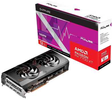 Видеокарта AMD Radeon RX 7700 XT 12GB Sapphire Pulse (11335-04) Б/У