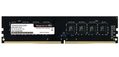 Оперативна пам'ять Team 8GB DDR4 3200MHz (TED48G3200C22BK) Б/В