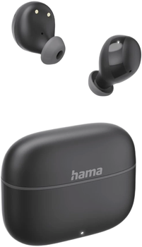 Słuchawki Hama True Wireless Freedom Buddy II Black (4047443536938)