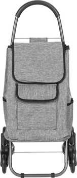 Wózek na zakupy ModernHome by Multistore potrójne koła 33 l Szary (PGJSFC022-GY)