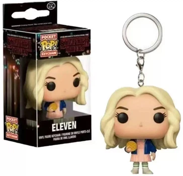 Брелок фігурка Одинадцять, Eleven Дивні дива, Stranger Things 5 см