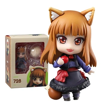 Аниме фигурка нендороид Spice and Wolf, Волчица и пряности Holo, Холо, 9 см (SW 0008)