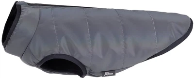 Райдужна куртка для собак Amiplay Petrol 60 см Сіра (5907563317048)