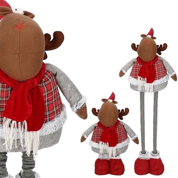 Figurka renifer Springos CA0904 z teleskopowymi nogami 55-95 cm (5907719426426)